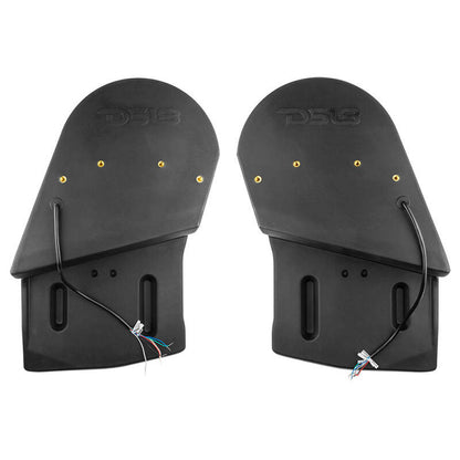 DS18 2018-23 Jeep JL/JLU Subwoofer Enclosure Fits 2x 10in Wheel Well Sealed Left & Right (w/out Amp)