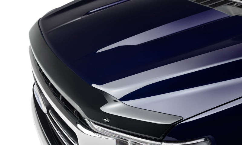 AVS 2021 Ford F-150 (Excl. Tremor/Raptor) Aeroskin Low Profile Acrylic Hood Shield - Smoke