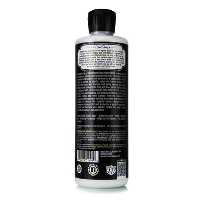 Chemical Guys Natural Shine Satin Dressing - 16oz (Case of 6)