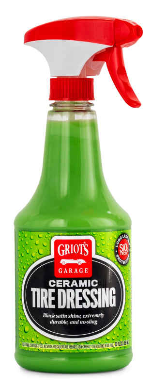 Griots Garage Ceramic Tire Dressing - 22oz (Case of 6)