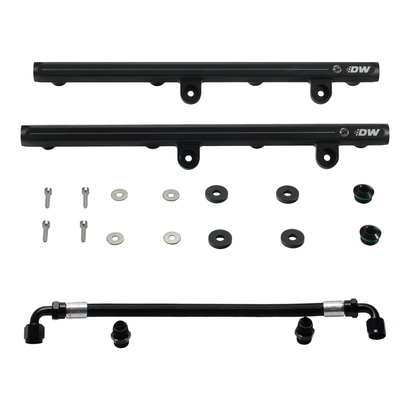 DeatschWerks 7-101 Hemi Fuel Rails w/ Crossover for 05-23