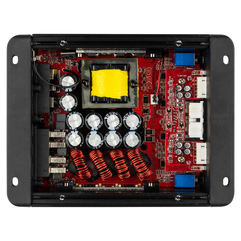 DS18 4-Channel Amp 2x 500/4ohm Bridge 4 x 250/2ohm 4 x 150/4ohm Watts RMS Class D