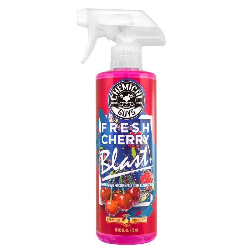 Chemical Guys Fresh Cherry Blast Air Freshener & Odor Eliminator - 16oz (Case of 6)