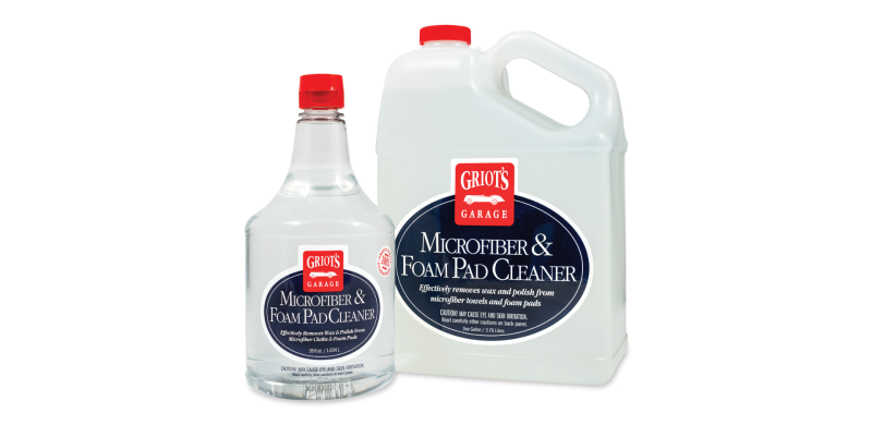 Griots Garage Microfiber & Foam Pad Cleaner - 35oz w/o Sprayer (Case of 6)