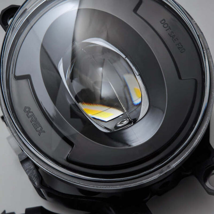 AlphaRex Universal Toyota/Lexus/Scion MKII DoubleTap LED Projector Fog Lights - White/Amber