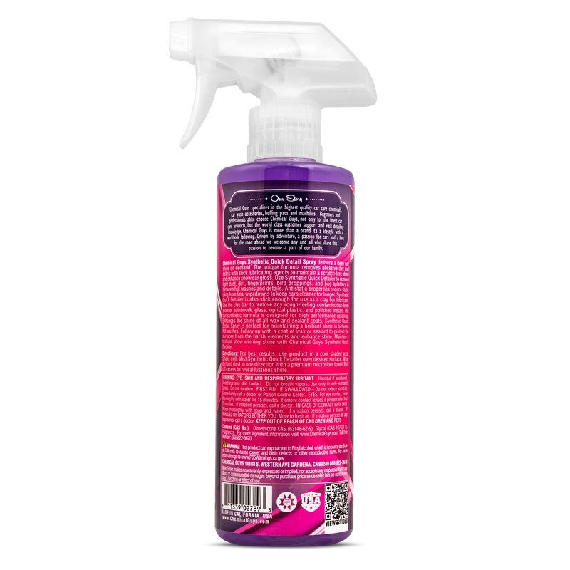 Chemical Guys Extreme Slick Synthetic Quick Detailer - 16oz (Case of 6)