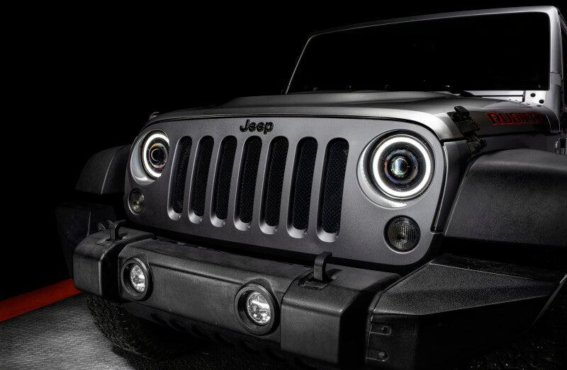 ORACLE Lighting 0718 Jeep Wrangler JK Oculus 7in Switchback BiLED Projector Headlights SEE WARRANTY