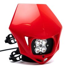 Baja Designs 8470004R Squadron 2.0 Sport (Spot) - Clear w/MC Race LED Light - Red