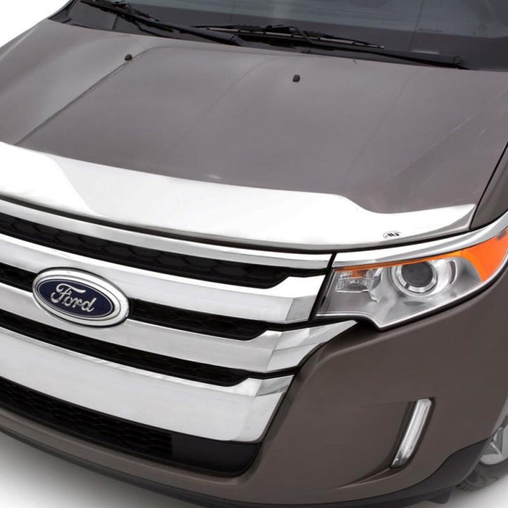 AVS 16-18 Ford Explorer (Excl. Sport Model) Aeroskin Low Profile Hood Shield - Chrome