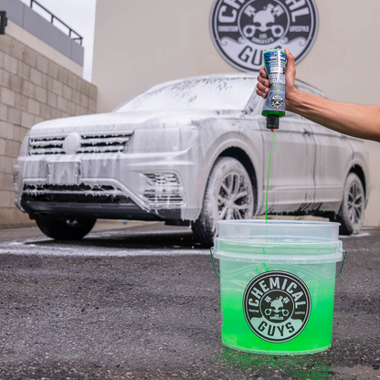 Chemical Guys Heavy Duty Ultra Clear Detailing Bucket (Case of 12)