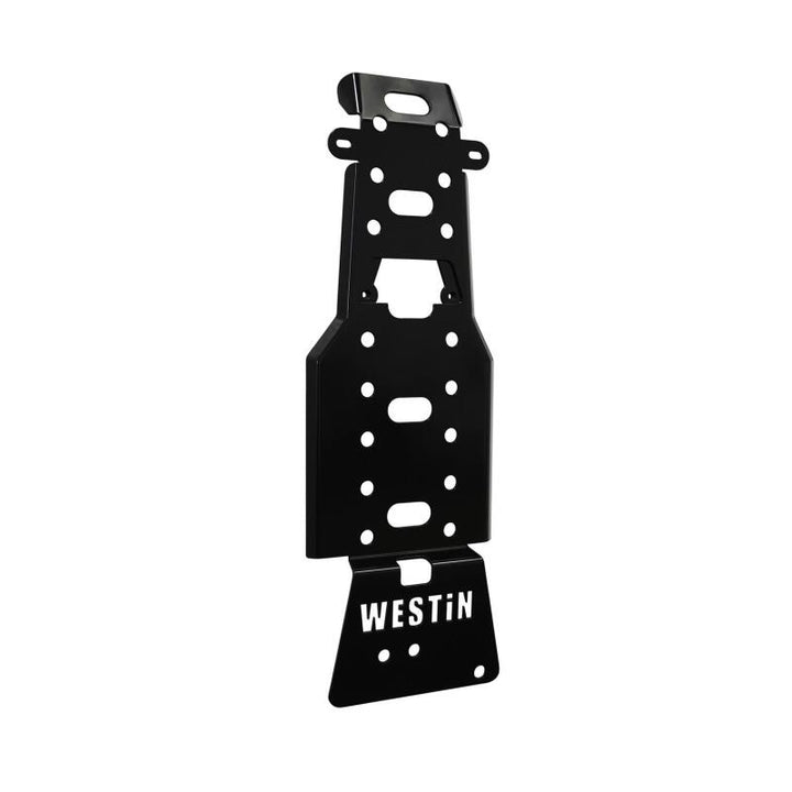 Westin/Snyper 07-11 Jeep Wrangler Transmission Pan Skid Plate - Textured Black