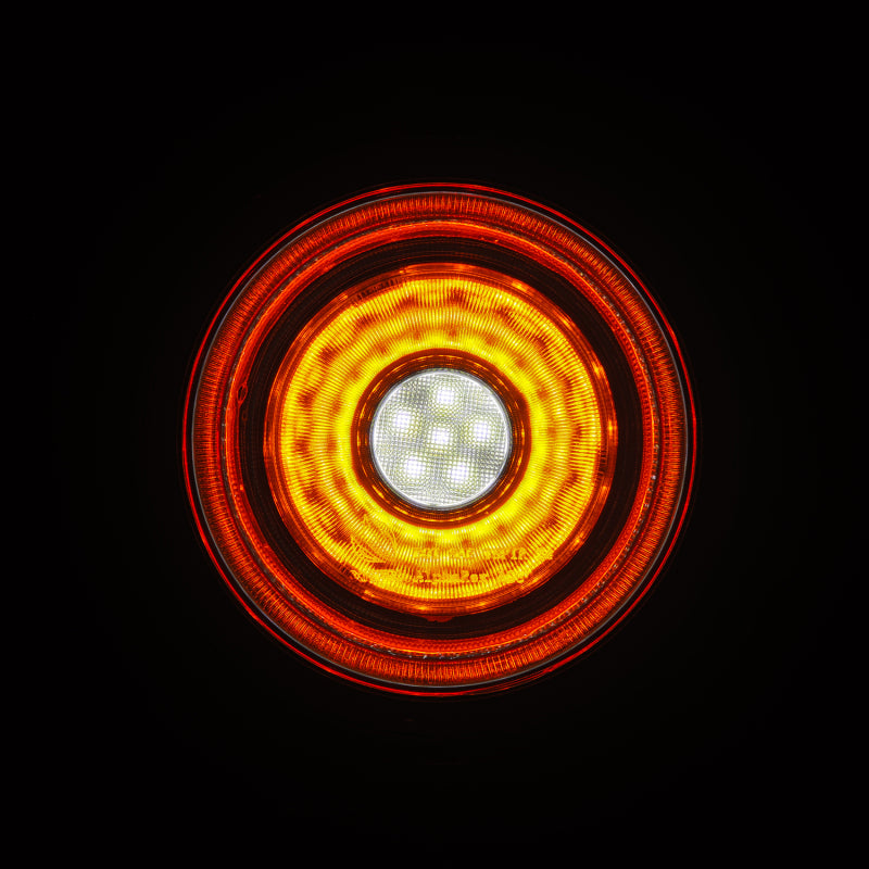 AlphaRex 10-15 Ferrari 458 NOVA-Series Prismatic LED Tail Lights Red Clear