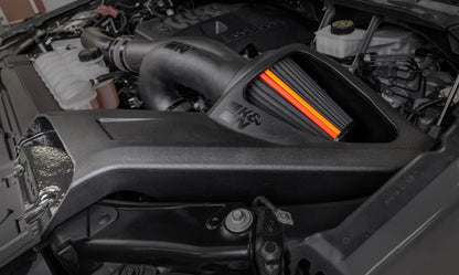 K&N 21-24 Chevrolet Silverado 1500 V8 5.3L/6.2L F/L NextGen Dryflow Cold Air Intake