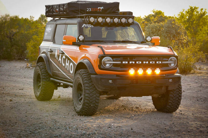 ARB Nacho 5.75in Offroad TM5 Amber White LED Light Set