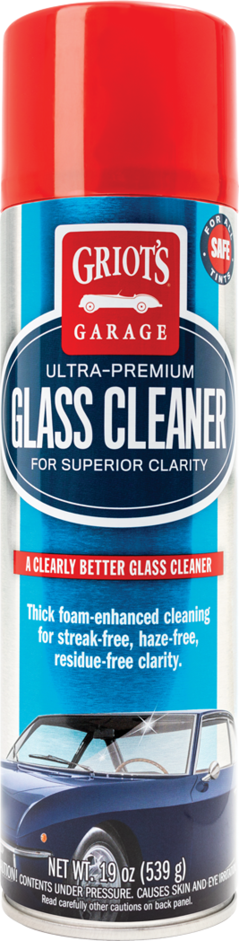 Griots Garage Foaming Glass Cleaner - 19oz (Aerosol) (Case of 6)
