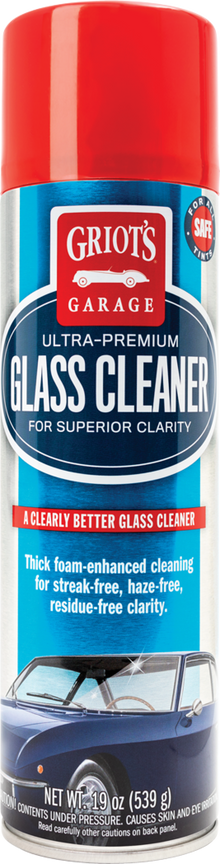 Griots Garage Foaming Glass Cleaner - 19oz (Aerosol) (Case of 6)