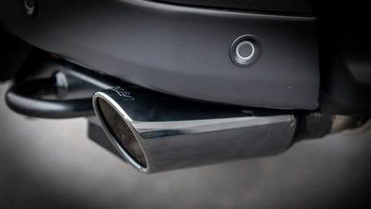 Borla 24-25 Ford Ranger Raptor 2.75in Tailpipe Kit 4in Tip - Brawler Ceramic Black