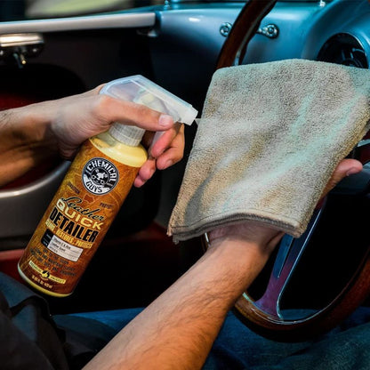 Chemical Guys Leather Quick Detailer Care Spray - Matte Finish - 16oz (Case of 6)