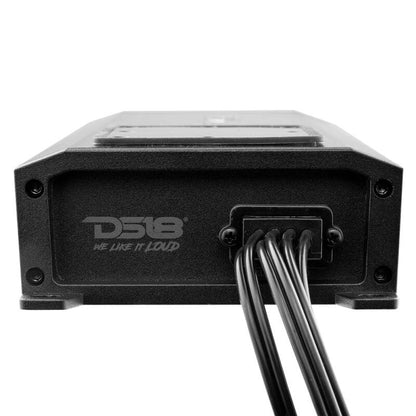 DS18 8-Channel Class-D Amp Full-Range 8 x 150 Watts RMS at4 ohm IP67 Waterproof Rating