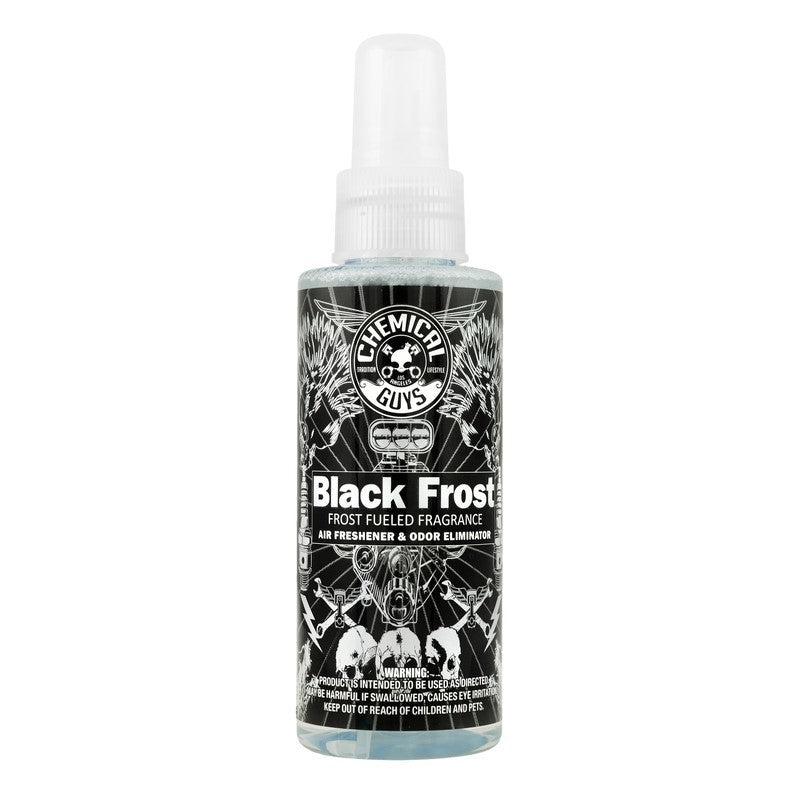 Chemical Guys Black Frost Air Freshener & Odor Eliminator - 4oz (Case of 12)