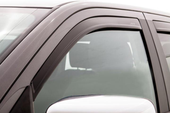 AVS 09-18 Dodge RAM 1500 Crew Cab Ventvisor In-Channel Window Deflectors 4pc - Matte Black