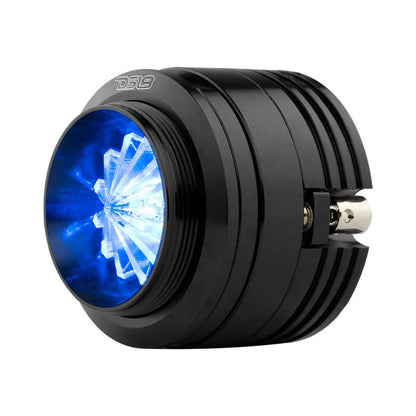 DS18 1.6in High Compression Neodymium Super Bullet Tweeter 140 Watts RMS 1in w/ RGB LED Lights