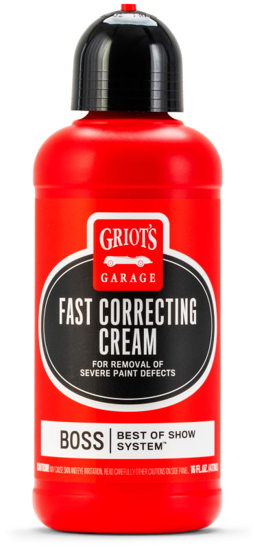 Griots Garage BOSS Fast Correcting Cream - 16oz (Case of 6)