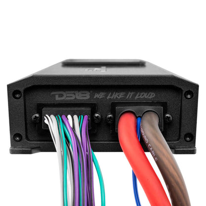 DS18 8-Channel Class-D Amp Full-Range 8 x 150 Watts RMS at4 ohm IP67 Waterproof Rating