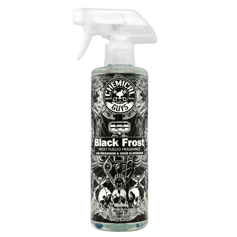 Chemical Guys Black Frost Air Freshener & Odor Eliminator - 16oz (Case of 6)