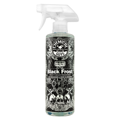 Chemical Guys Black Frost Air Freshener & Odor Eliminator - 16oz (Case of 6)