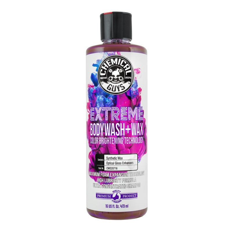 Chemical Guys Extreme Body Wash Soap + Wax - 16oz (Case of 6)