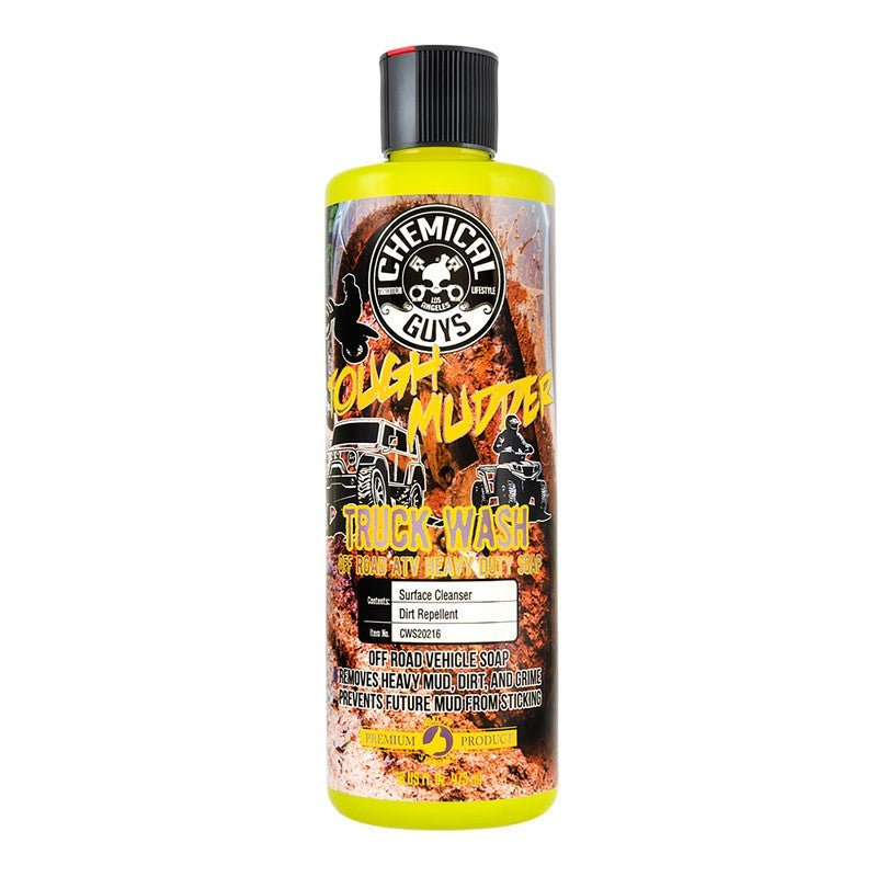 Chemical Guys Tough Mudder Off-Road Truck/ATV Heavy Duty Wash Soap - 16oz (Case of 6)