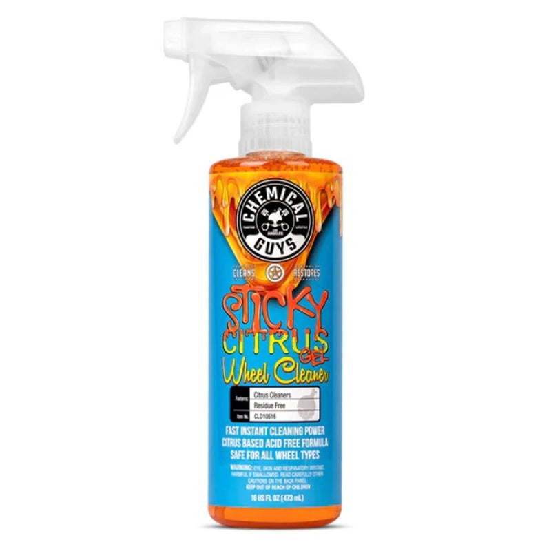 Chemical Guys Sticky Citrus Wheel & Rim Cleaner Gel - 16oz (Case of 6)