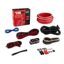 DS18 AMPKIT0 0-GA Amplifier Install Kit- Red