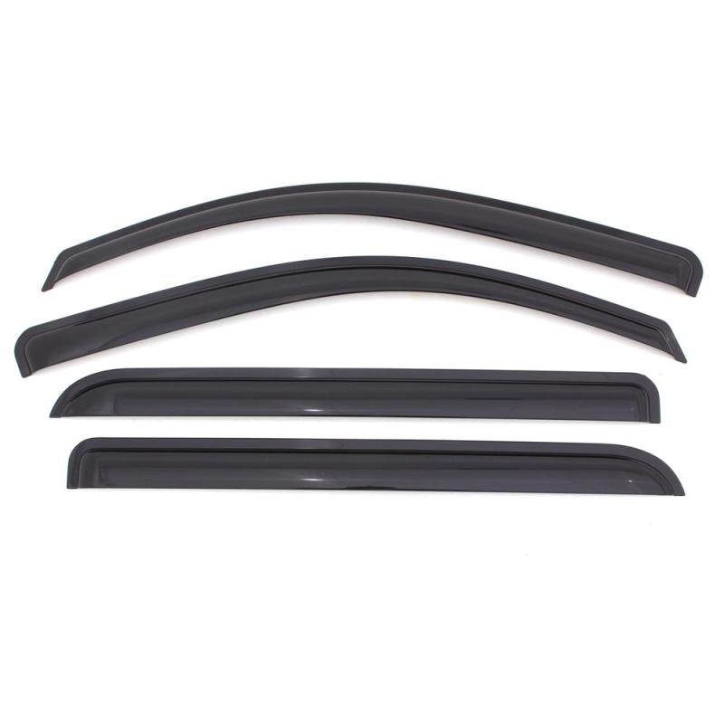 AVS 08-11 Ford Focus Ventvisor Outside Mount Window Deflectors 4pc - Smoke