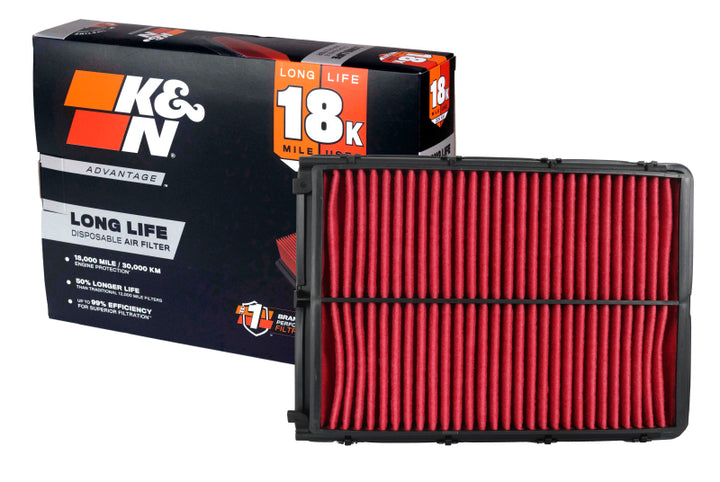 K&amp;N Hyundai Sonata L4-2.4L F/I 15-17 Air Filter