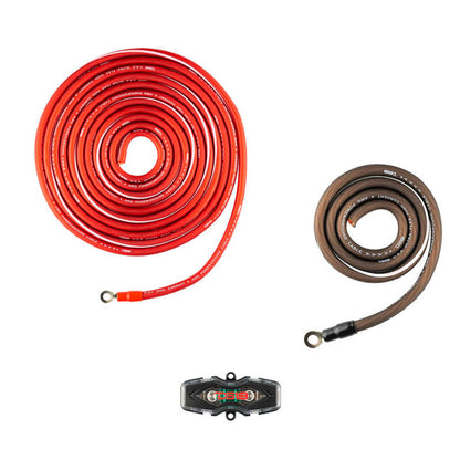 DS18 Amplifier Installation Kit 4-GA OFC 100% Copper