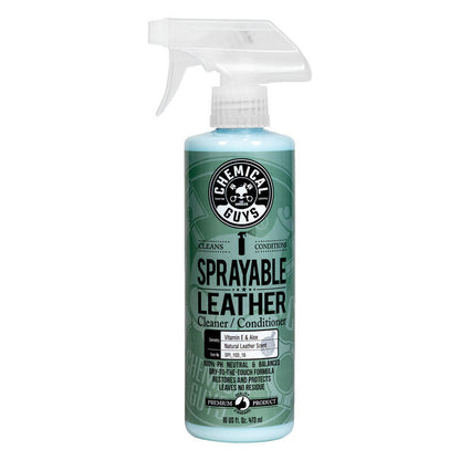 Chemical Guys Sprayable Leather Cleaner & Conditioner In One - 16oz (Case of 6)