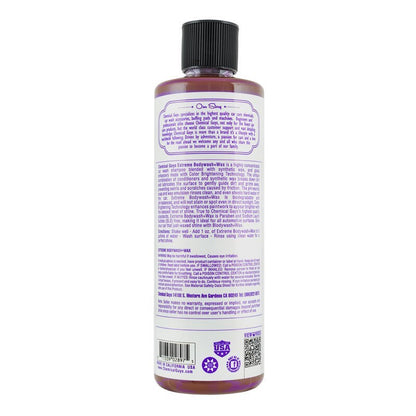 Chemical Guys Extreme Body Wash Soap + Wax - 16oz (Case of 6)