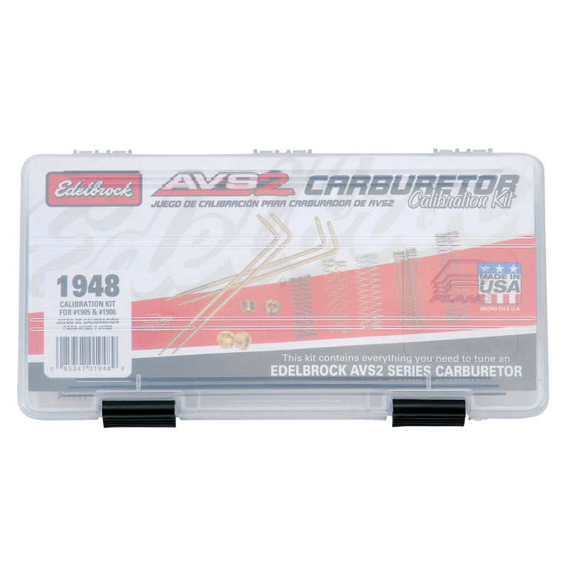 エーデルブロック　キャリブレーションキット Edelbrock Calibration Kit for 1905 / 1906 – DistantXtremes