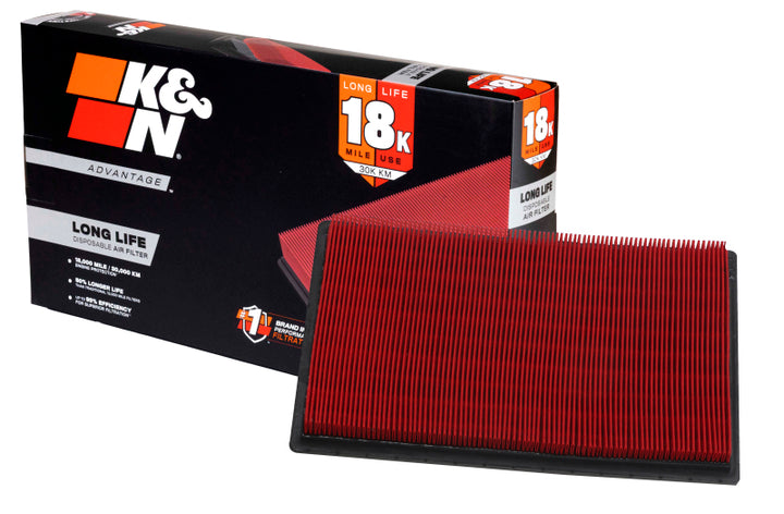 K&amp;N Nissan Pathfinder V6-3.5L F/I 00-20 Air Filter