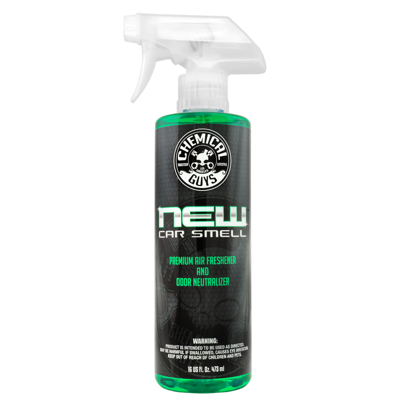 Chemical Guys New Car Smell Air Freshener & Odor Eliminator - 16oz (Case of 6)