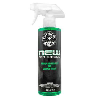 Chemical Guys New Car Smell Air Freshener & Odor Eliminator - 16oz (Case of 6)