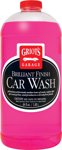 Griots Garage 10866 Brilliant Finish Car Wash - 64oz (Case of 6)