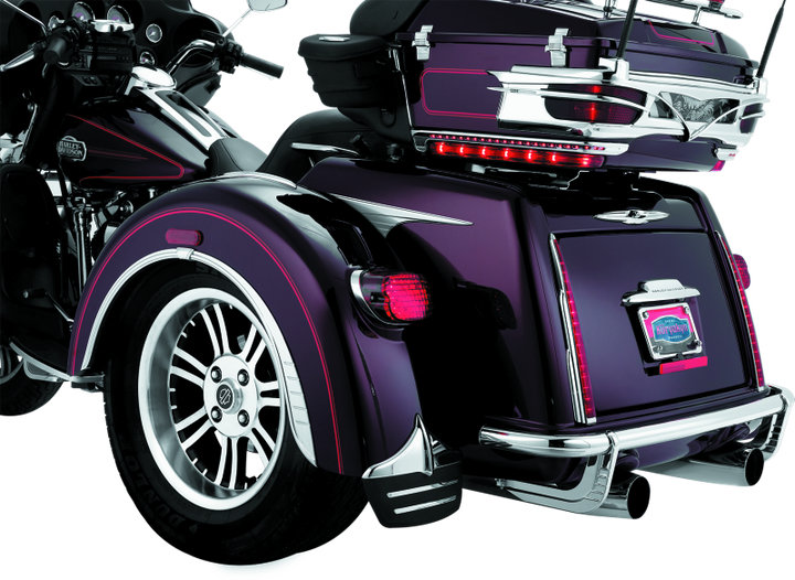 Kuryakyn Rear Bumper Accents For Trikes Chrome