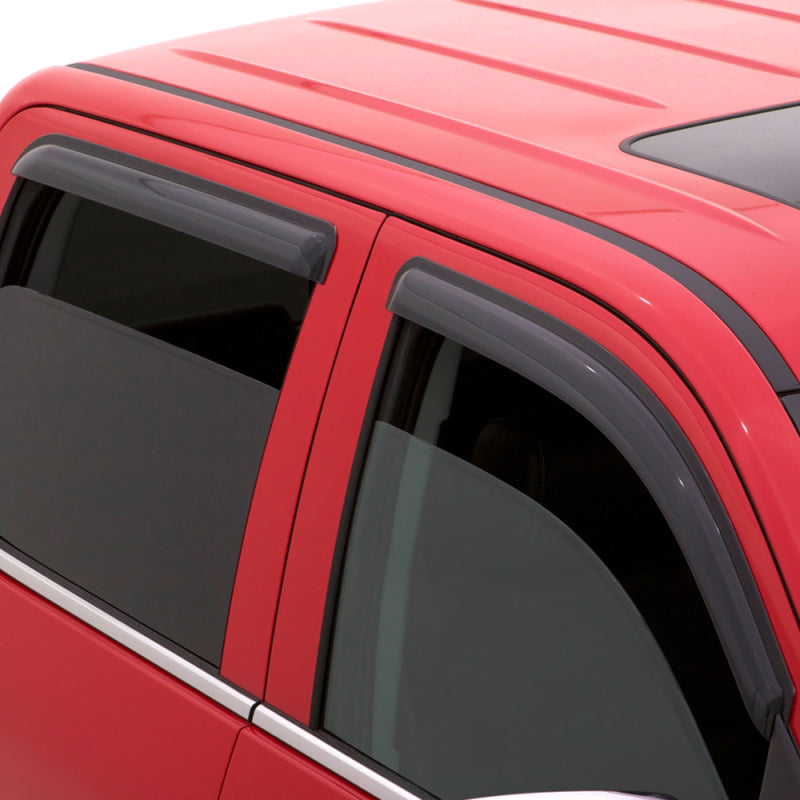 AVS 05-12 Nissan Pathfinder Ventvisor Outside Mount Window Deflectors 4pc - Smoke