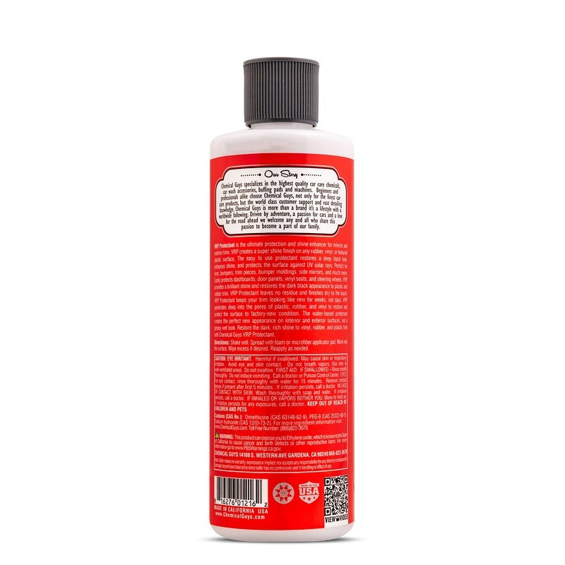 Chemical Guys VRP (Vinyl/Rubber/Plastic) Super Shine Dressing - 16oz (Case of 6)
