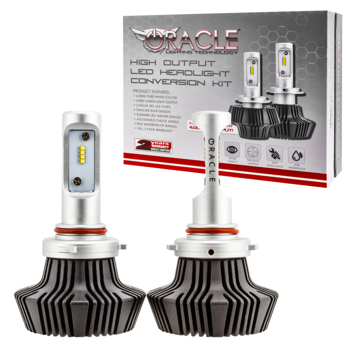 Oracle 9005 4000 Lumen LED Headlight Bulbs (Pair) - 6000K SEE WARRANTY