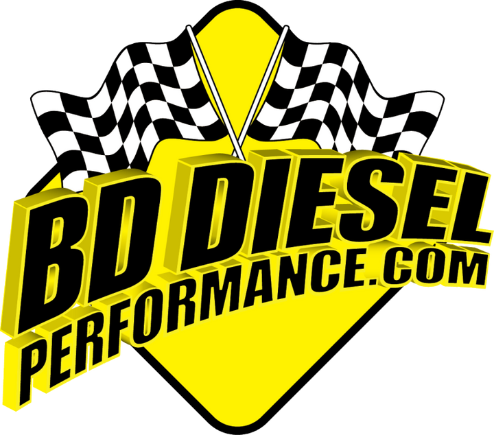 BD Diesel Xtruded Trans Oil Cooler - 1/2 inch Cooler Lines