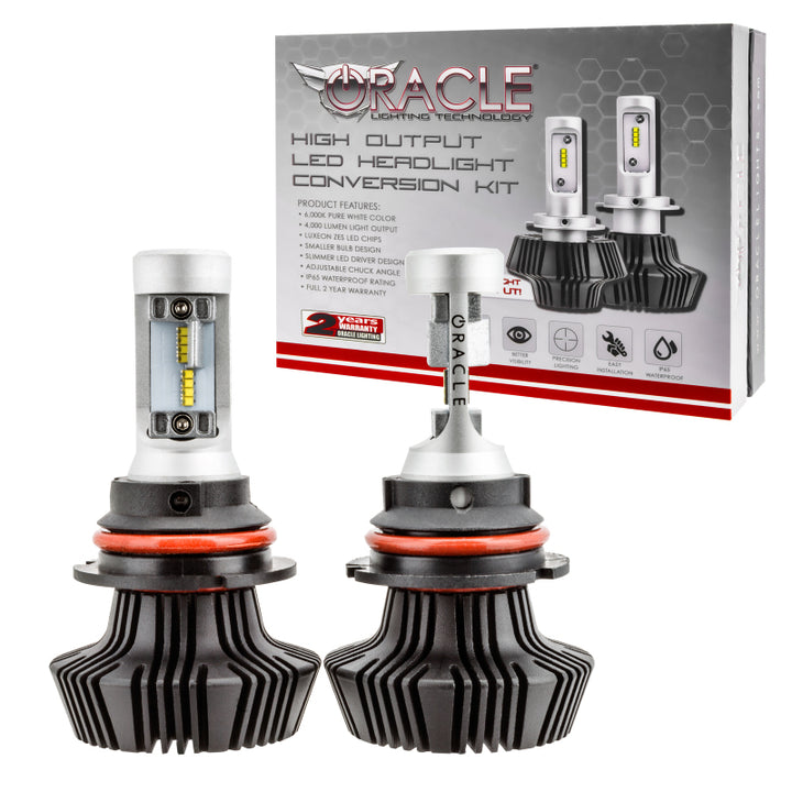 Oracle 9007 4000 Lumen LED Headlight Bulbs (Pair) - 6000K SEE WARRANTY
